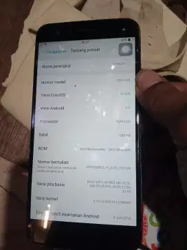 Oppo F3 4/64 versi 6.0