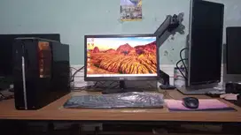 1 set PC core i5 + VGA GT 710 2gb + layar 19