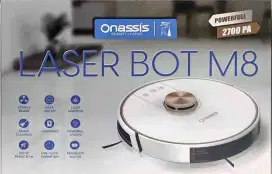 Onassis laser bot m8 robot vacuum cleaner