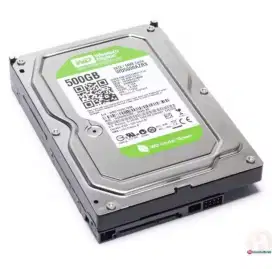HDD green 500GB health 100% perfomance 100%