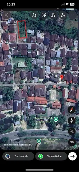 Di jual tanah murah, lokasi strategis ditengah kota bangkinang