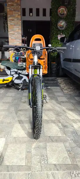 Sepeda MTB+Boncengan Anak merek Polygon Premier five ukuran XL