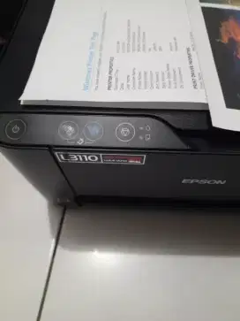 READY JUAL PRINTER EPSON L 3110 PRINT SCAN COPY TINGGAL PAKAI GARANSI.