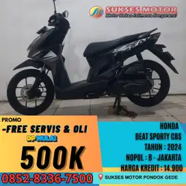 DP 500 RIBU HONDA BEAT SPORTY CBS TAHUN 2024