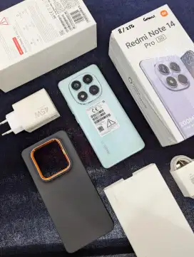 Redmi Note 14 Pro 5G 8/256 Second Fulset Pemakaian