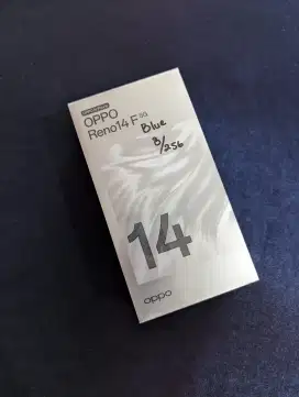 Oppo Reno 14F 5G 8/256 Baru Segell Bergaransi Resmi