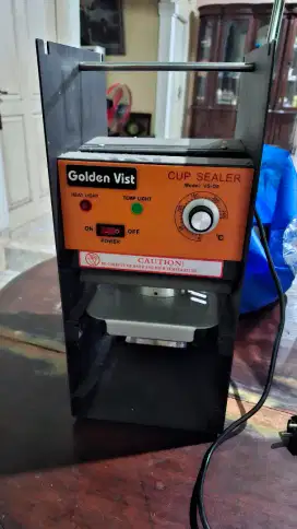 Mesin Cup Sealer Golden Vist / Mesin Press Gelas
