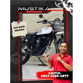 Perfect Condition!!Kawasaki W175 TR 2021 White Murah Muus-Mustika