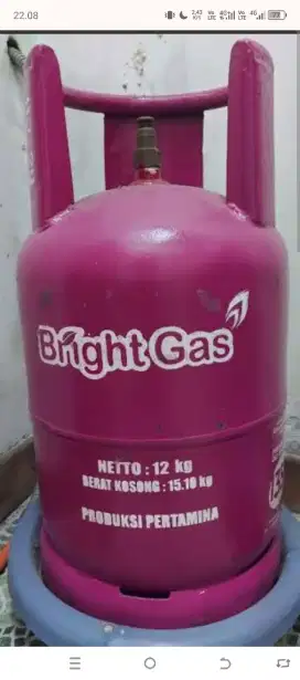 Jual.tabung gas warna pink 12kg