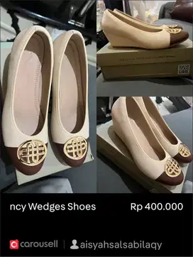 Sepatu wedges NCY ukuran 40