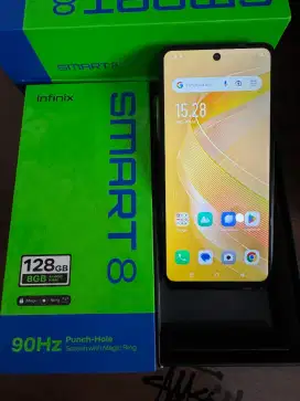 INFINIX SMART 8 RAM 8/128 2ND MULUS