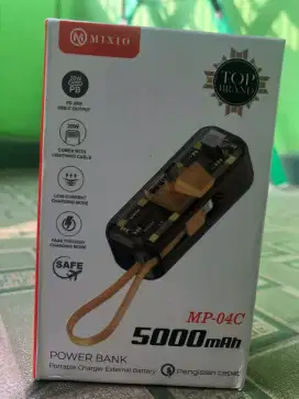 Powerbank mixio 5.000mAh bru fastcharging