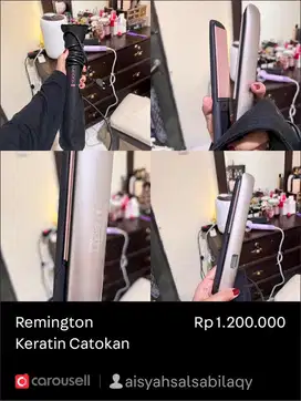 Catok Remington Keratin