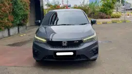 Km26rb honda city hatchback rs 2023 abu matic tangan pertama dari baru