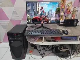 PC GAMING DESIGN + LCD + RAM 8 GB + VGA 1 GB + HD 500 GB + GAMES APP