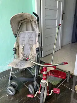Stroller dan sepeda