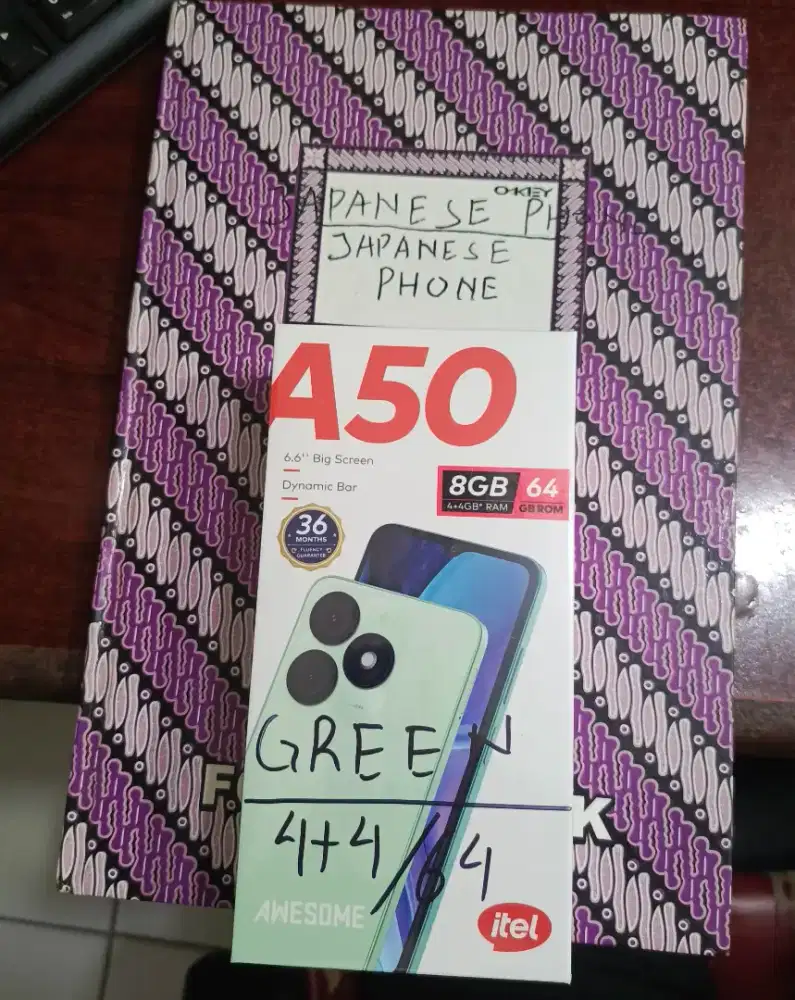Itel A50 4/64 new resmi