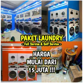 [Perlengkapan Laundry] [Paket Lengkap Peralatan Usaha Laundry]