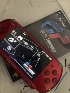 Psp 3000 merah normal