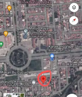 Dijual Tanah Perumahan Bumi Teluk Jambe Strategis & Bebas Banjir