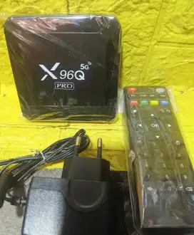 STB Android X96Q Pro Ram 2/16 GB Komplit Second Normal (150)