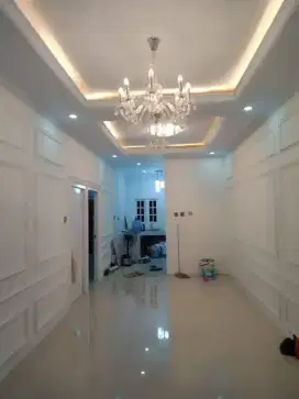 Tukang specialis pasang plafon partisi canopy wallmolding murah amanah