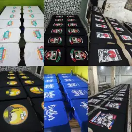 Konveksi baju, Sablon Kaos, Bordir Kemeja, Seragam, Jaket, Topi