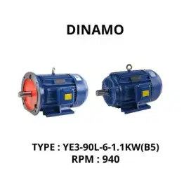 Dinamo Mesin Motor/Motor Listrik/Electro Motor/EOBO YE3-90L-6-1.1