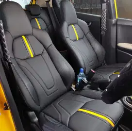 Sarung jok mobil Ayla brio agya pemakayan bahan myo