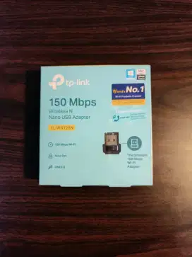 WIFI RECEIVER TL-WN725N 150 MBPS GARANSI 1 TAHUN