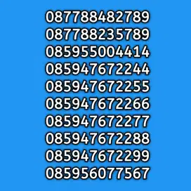 nomor cantik XL