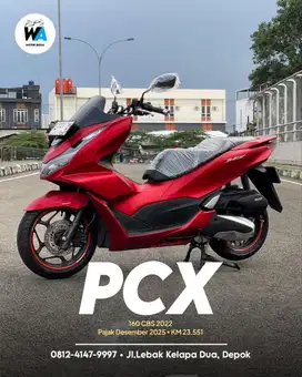 Cash/Kredit Honda New Pcx 160 Cbs Tahun 2022