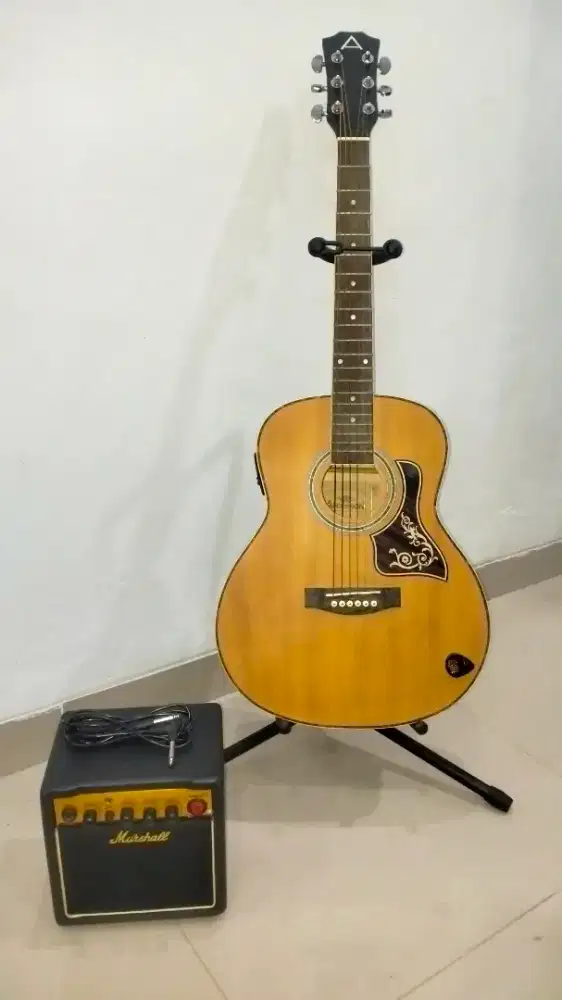 JUAL CEPAT GITAR AKUSTIK ELEKTRIK JARANG PAKAI