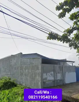 Dijual Gudang dan tanah Luas 1,9 Hektar Zona Industri Dekat Solo Baru