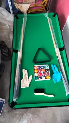 JUAL CEPAT MINI BILLIARD 4FT BUAT DEWASA DAN ANAK MASIH MULUSS