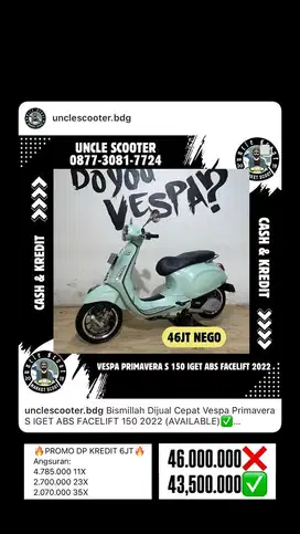 Vespa Primavera S IGET ABS FACELIFT 150 2022
