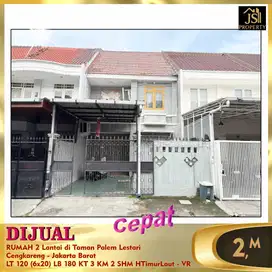 DIJUAL RUMAH 2 Lantai di Taman Palem Cengkareng Jakarta Barat - VR