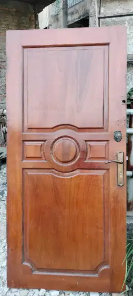 Daun Pintu jati full