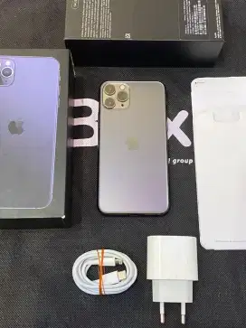 iPhone 11 pro 64gbl lengkap inter all operator mulus nominus