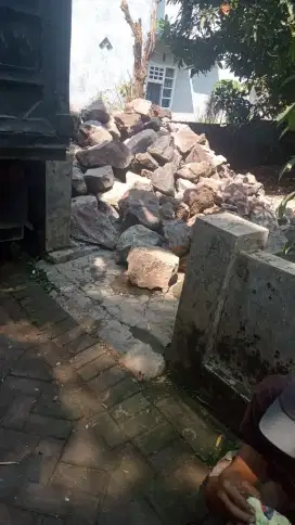 Batu Pondasi / Batu Kali / Batu Belah / Batu Kewal / Batu Gunung
