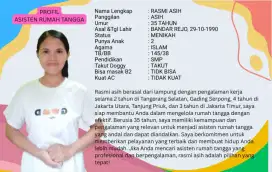 Menyalurkan perawat lansia baby sitter dan art penempatan jabodetabek