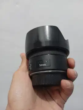 Lensa fix Canon 50mm f1.8 STM Murah