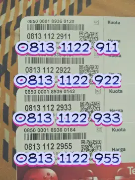 Kartu perdana simpati 11 digit  murah juota 3gb