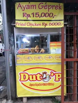 Gerobak usaha buat kuliner dll