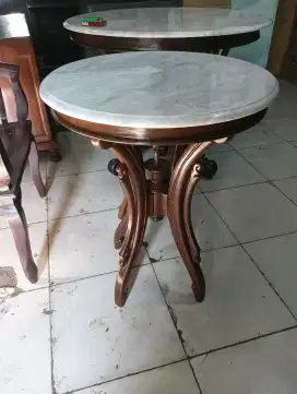 Meja marmer carara italy
