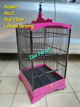 Sangkar Burung Semi Kosan No.2 Ruji Fiber