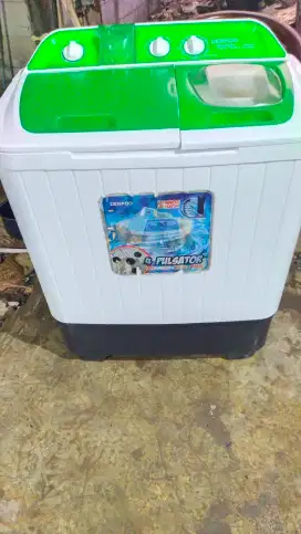 Mesin cuci Denpoo kapasitas 8kg Normal semua siap pakai