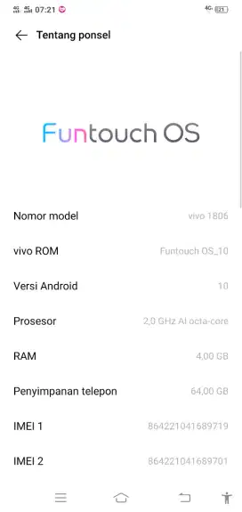 ViVo V11 seri.1806