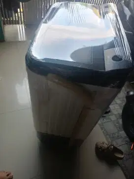 Mesin cuci 2 tabung merk denpoo kapasitas 8kg mulus tangguh