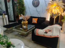Kredit Sofa Springbed Meja Makan dan Perlengkapan Isi Rumah